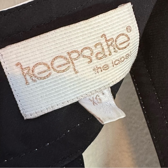 Keepsake The Label Flash Back White and Black Mini Dress - Picture 8 of 9